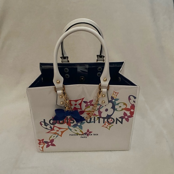 Louis Vuitton Multicolor Shopping Bag Tote - Picture 4 of 9
